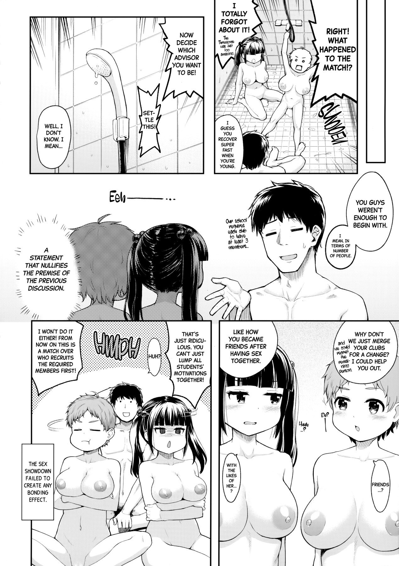 Hentai Manga Comic-Showdown! for the Assvisor Sensei-Read-34